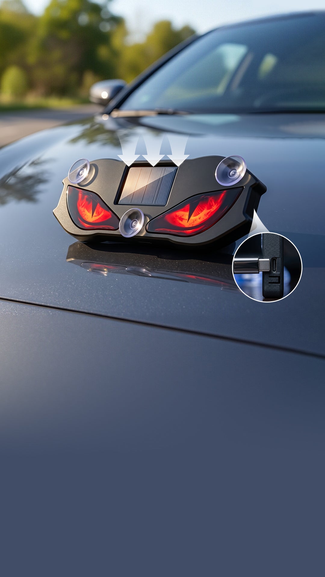 Solar and Type-C Charging