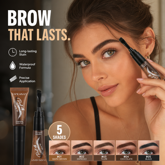 🥳2026 HOT SALE🥳💞50K+ SOLD!🌟🎨 LAST DAY – BUY 1 GET 1 FREE! Waterproof Brow Tint – Peel‑off, easy apply. Covers greys, shapes perfectly. A brow game changer! 🏆✨