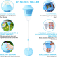 ✨🔥Bubble Maker for Kids – Adjustable Height Stand