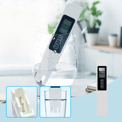 💧 BUY 2 GET 3! ✨ 3-in-1 TDS Water Quality Tester - Measures pH, Chlorine, and Hardness with LCD Display for Pools and Aquariums 🌊📱