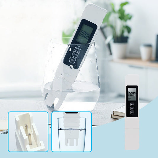 💧 BUY 2 GET 3! ✨ 3-in-1 TDS Water Quality Tester - Measures pH, Chlorine, and Hardness with LCD Display for Pools and Aquariums 🌊📱