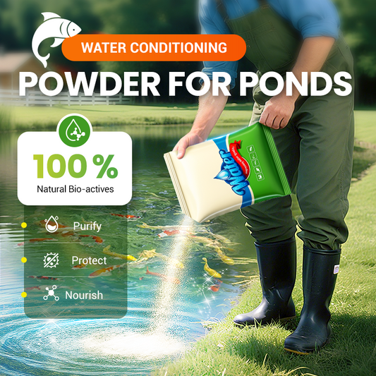 500g Premium Pond Care Powder | Water Clarifier & Algae Control 🐟🌊🔬