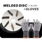 Labor-Saving Pig Hair Remover Scraper Disc