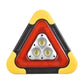 2-IN-1 solar emergency triangle warning light at the roadside🚨