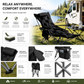 🪑  Portable, adjustable folding chair for outdoor use—lightweight, sturdy, and versatile—perfect for the garden, camping, the beach, or the patio—easy to carry and set up 🏕️✨