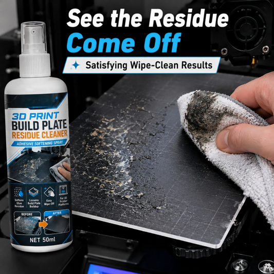 3D Print Build Plate Residue Cleaner