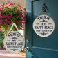 “This Is My Happy Place” Door Sign