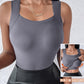🏆Last Day Special Price $24.99!!💐Women's U Neck Thermal Tank Tops with Built-In Bra