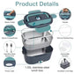 🍱 49% OFF! Portable Electric Heating Lunch Box – 1.5L, Home & Car Use 🔥