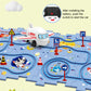 🎁[Best Gift For Kid]🚗Children's Educational Puzzle Track Car Play Set