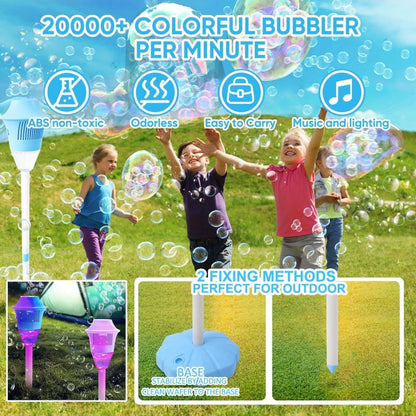 ✨🔥Bubble Maker for Kids – Adjustable Height Stand