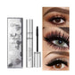 🖤 4D Silk Fiber Waterproof Mascara, Volumizing Lengthening Smudge-Proof Formula, ✨ Vegan Cruelty-Free, Sensitive Eye Safe, All-Day Flawless Lashes. Buy 2 Get 1 Free!