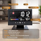 🔥Digital LED Temperature Humidity Monitor Weather Forecast LED Table Alarm Clock