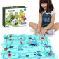 🎁[Best Gift For Kid]🚗Children's Educational Puzzle Track Car Play Set