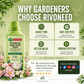 Home Gardening: Promotes Growth and Gentle Care Without Harming Seedlings—Organic Plant Nutrient Solution with Small Molecules