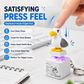 Mine Little Bird Voice-Activated Light-Up Electronic Keychain: Squeeze-to-Play Duck-Shaped Creative Keychain