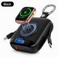 ⌚🔋 Smartwatch power bank – wireless charger, 10,000mAh, compact & stylish!