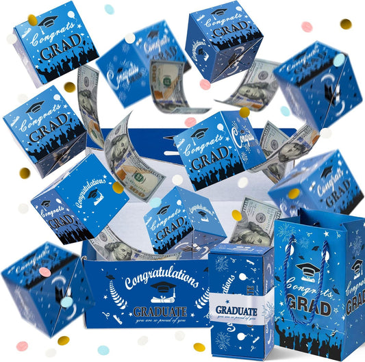🎓🔥New Graduation Gift Sets Now Available🔥🎓Explosive Pop-Up Surprise Money Gift Box