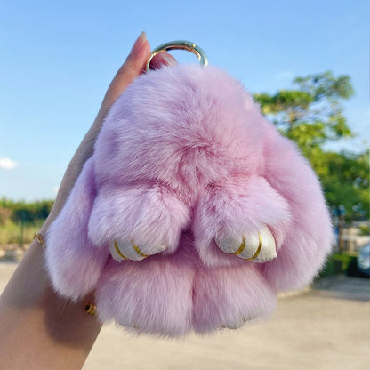 🏆LIMITED TIME SPECIAL SALE 50% OFF🐰Handmade Soft Bunny PomPom Charms