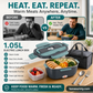 🍱 49% OFF! Portable Electric Heating Lunch Box – 1.5L, Home & Car Use 🔥