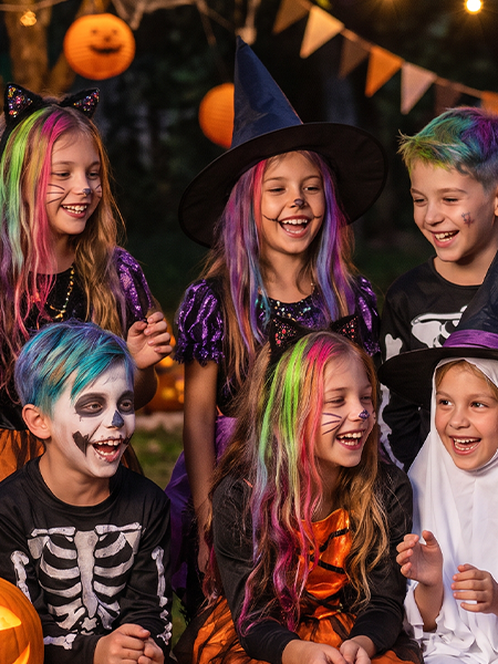 Halloween Hair Chalk