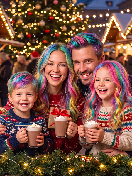 Holiday Hair Chalk