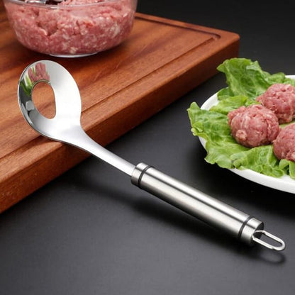 🥩 RVS gehaktbalvormer voor snel en schoon portioneren