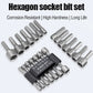 🔥🎁New arrival 50% OFF💥Hexagon Handle Screw Powerful Socket Wrench Set of 14 Pieces