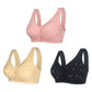 Design for Senior Front Closure Cotton Bra