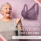 Design for Senior Front Closure Cotton Bra