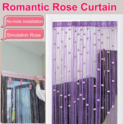 🔥BUY 2 GET 10% OFF💝Rose Flower Door Curtain🌹