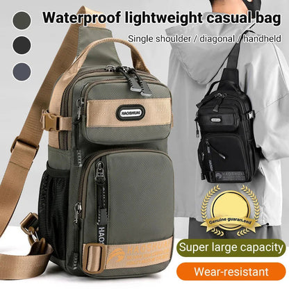 📢📢45% OFF !! ⏰ 2025 Adjustable Oxford Cloth Casual Chest Bag – Stylish & Durable ✨