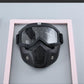 Special mask for welding and cutting (glare protection, protection against UV radiation, anti-dust)