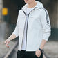 Men's Ice Silk Quick-Drying Sunscreen Hoodie Jacket