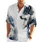 🔥4d Animal Print Men'S Fashion Shirt