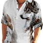 🔥4d Animal Print Men'S Fashion Shirt