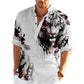 🔥4d Animal Print Men'S Fashion Shirt