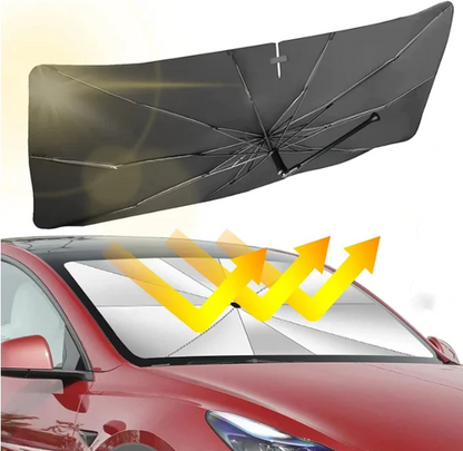 Car Windscreen Sunshade - Folding Windscreen Car UV Protection (Thermal Protection)