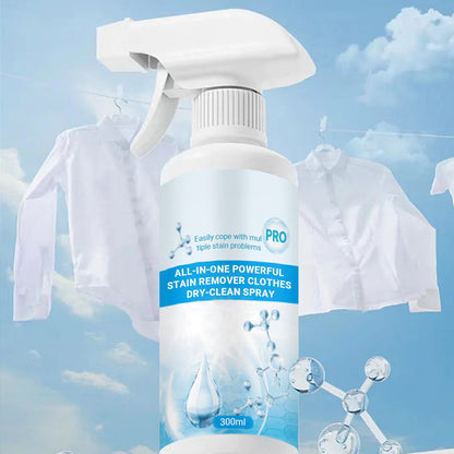 [Practical Gift]🎁—All-in-One Powerful Stain Remover Clothes Dry-Clean Spray🥰