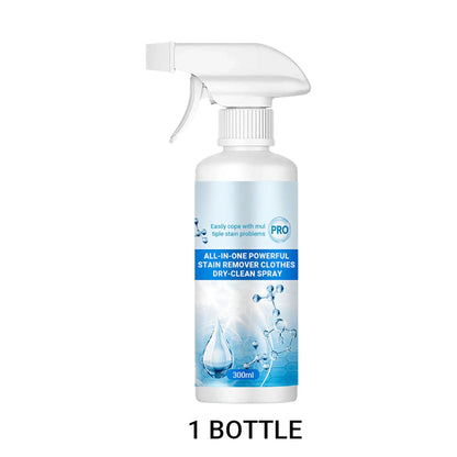 [Practical Gift]🎁—All-in-One Powerful Stain Remover Clothes Dry-Clean Spray🥰