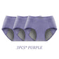 3PCS Women’s Widened Leak-proof Panties with Front Pocket