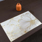 🍽️Hot Stamping Heat-Insulating Patterned Placemat
