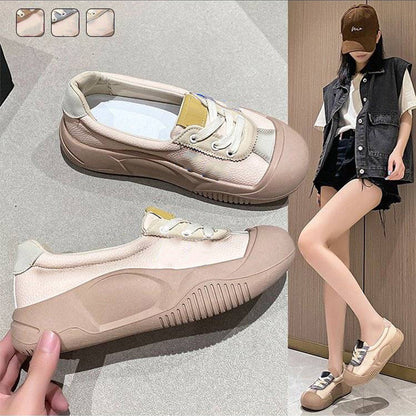 Women breathable casual thick-soled platform shoes