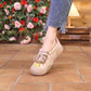 Women breathable casual thick-soled platform shoes