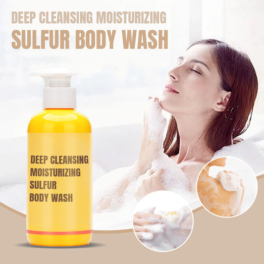 Deep Cleansing Moisturizing Sulfur Body Wash