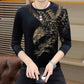 Men’s Eagle Print Pullover Long Sleeve Tops