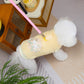 Fluffy Sweater for Small Dog with Leash Ring