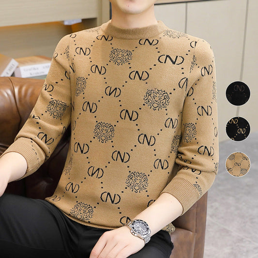 Men's Trendy Warm Knit Shirt