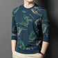 Men’s Print Pullover Long Sleeve Tops