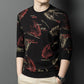 Men’s Print Pullover Long Sleeve Tops